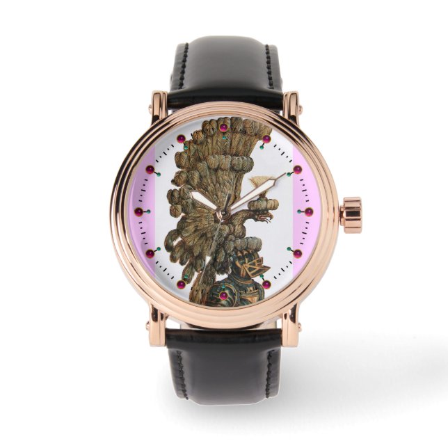MONTRE CASQUE DE NUIT ANTIQUE AVEC AILE (Recto)