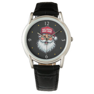 Montre Casquette de Noël Trump : Président Noël MAGA