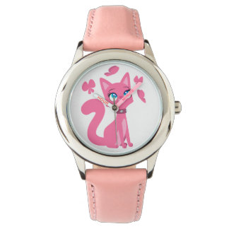 Montre Cat et Butterflies