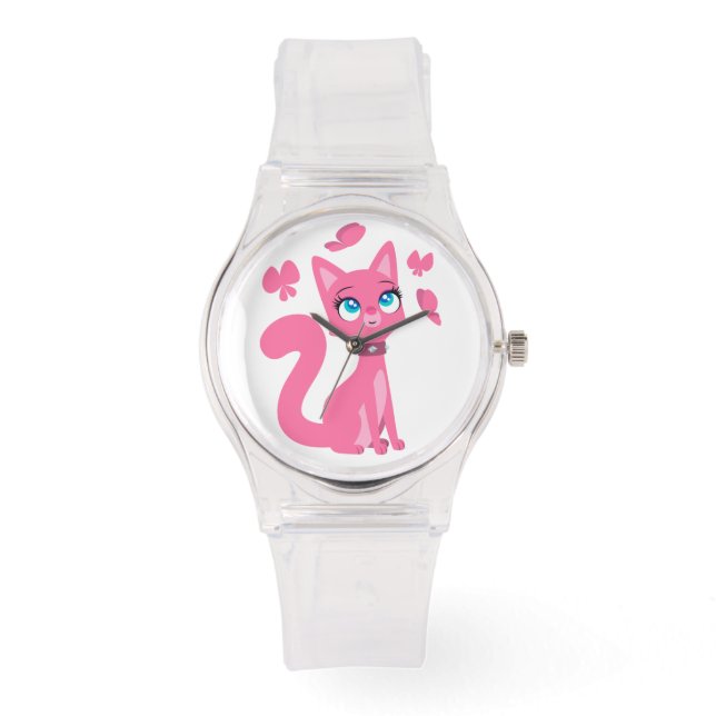 Montre Cat et Butterflies (Recto)