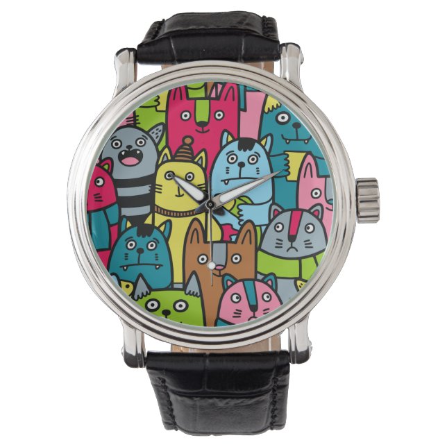 Montre Cat et kitten (devant)