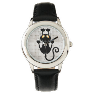 Montre Cat Falling down fun dessin personnage