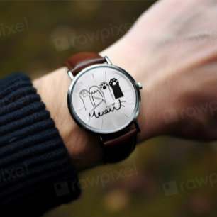 Montre Cat Paw Watch Cute Meow Design pour les Amoureux d