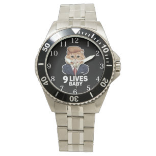 Montre Cat Trump 9 Lives Baby