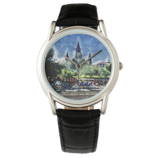 Montre Cathédrale Carre I (devant)