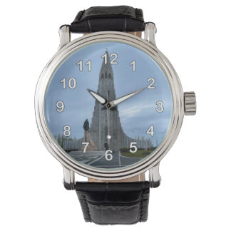 Montre Cathédrale de l'église de Hallgrimskirkja Reykjavi