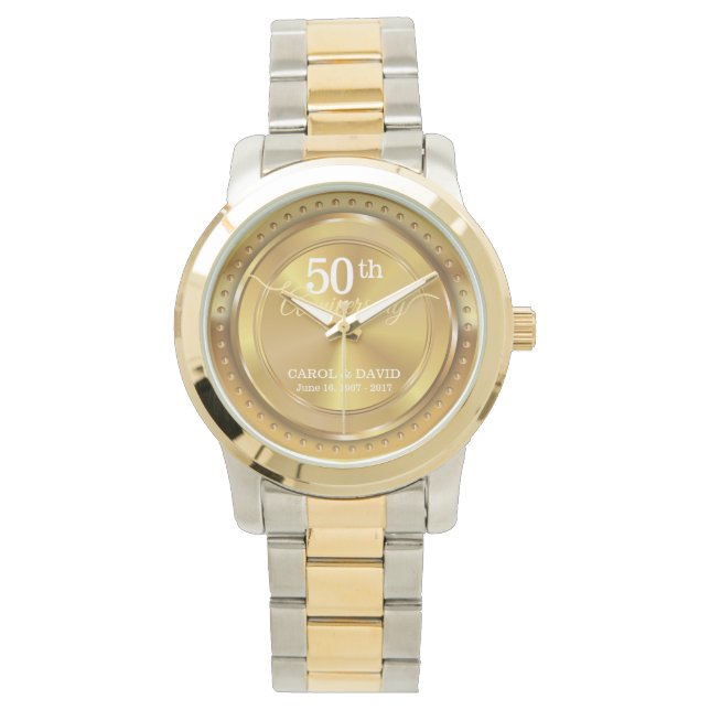 Montre Celebrating 50th Anniversary. Customizable. (devant)