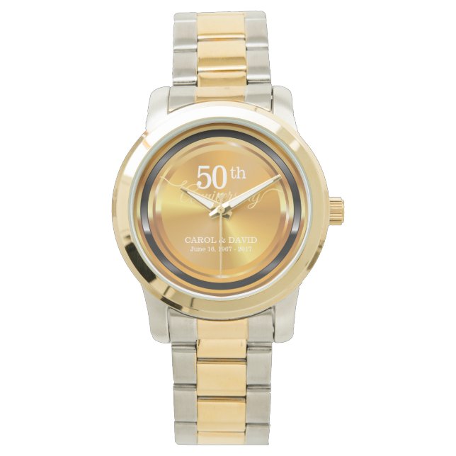 Montre Celebrating 50th Anniversary. Customizable. (devant)