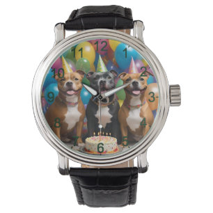 Montre Célébration de Staffy : Une fête d'anniversaire av