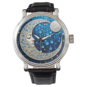 Montre Celeste : Femme dans la lune