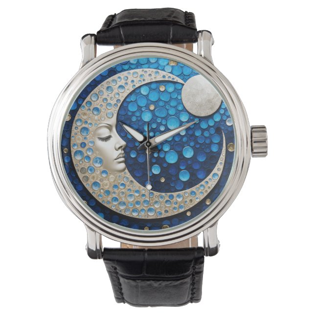Montre Celeste : Femme dans la lune (devant)