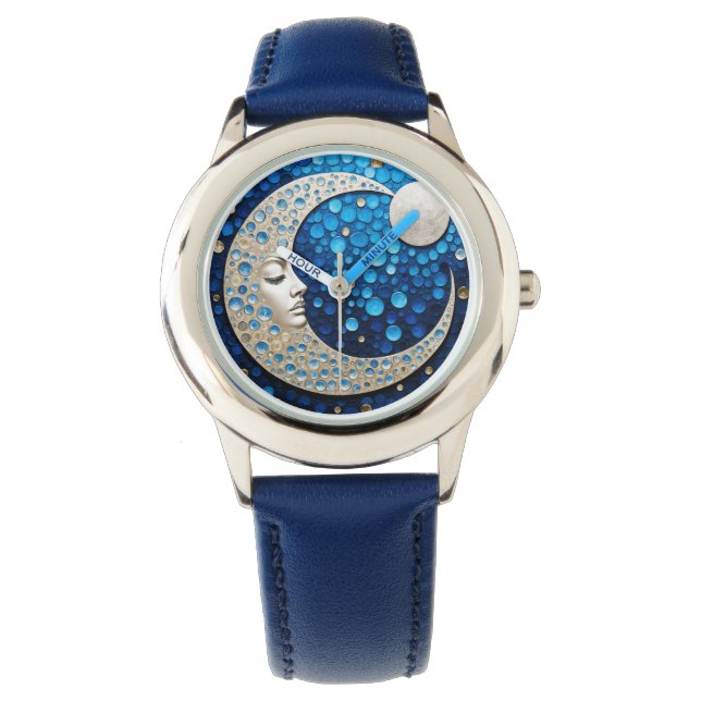 Montre Celeste : Femme dans la lune (devant)