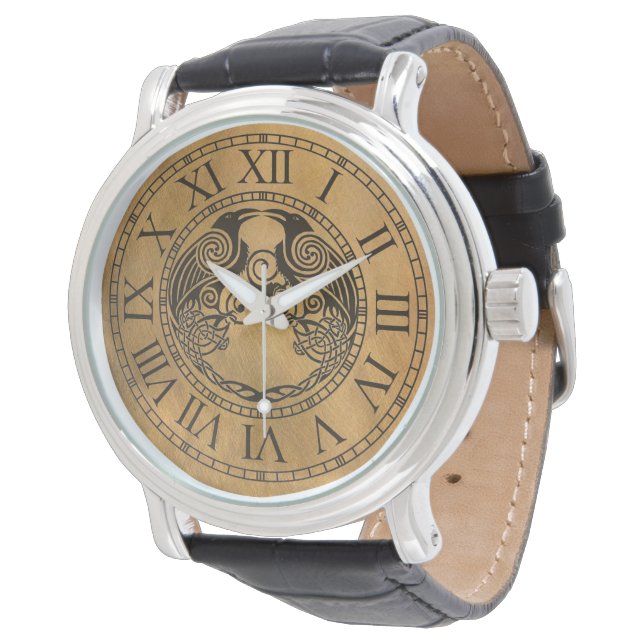 Montre Celtic crow (Incliné)