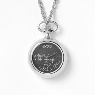 Montre Celui qui, je sois tardifs de toute façon -