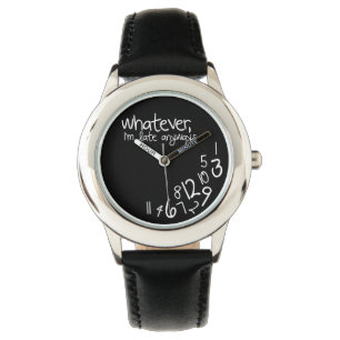 Montre celui qui, je sois tardifs de toute façon