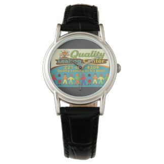 Montre Centre de qualité d'apprentissage Horloge à appren