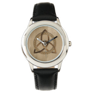 Montre Cercle de trinité triquetra celtique