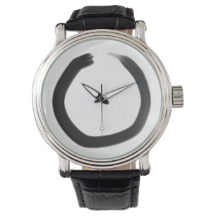 Montre Cercle d'Enso de bouddhiste zen