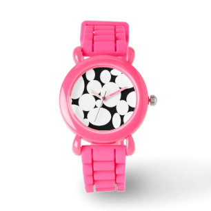 MONTRE CERCLES BLANCS