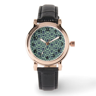 Montre Cercles bleus en cercles