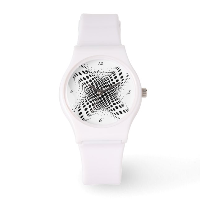 Montre Cercles demi-tons Abstraits X Thunder_Cove (Recto)