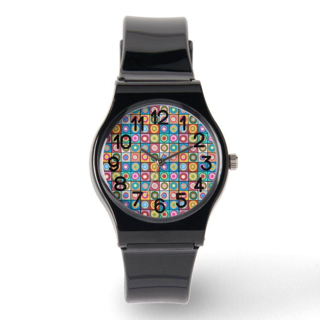 Montre Cercles inspirés par Kandinsky (Recto)