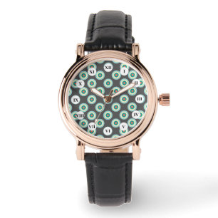 Montre Cercles mixtes gris par Shirley Taylor