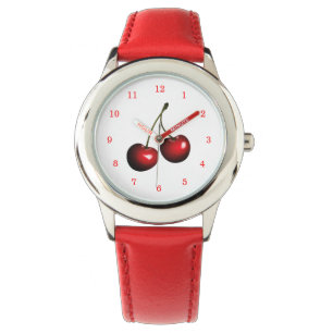 Montre Cerises Rouges