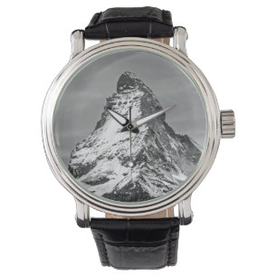 Montre Cervin noir et blanc