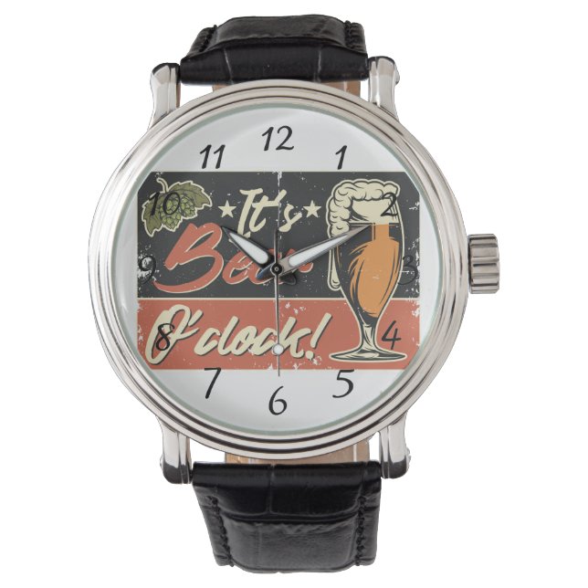 Montre C'est Beer O'clock Homme Watch (devant)