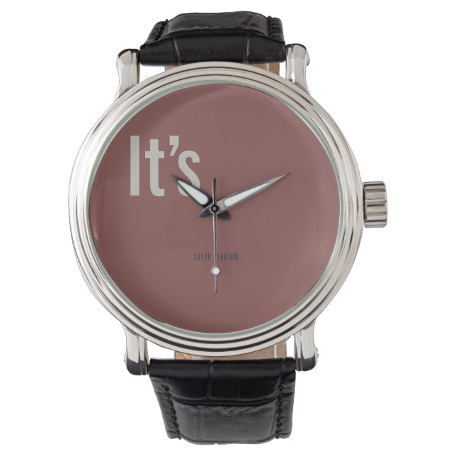 Montre C'est (Brick) (devant)