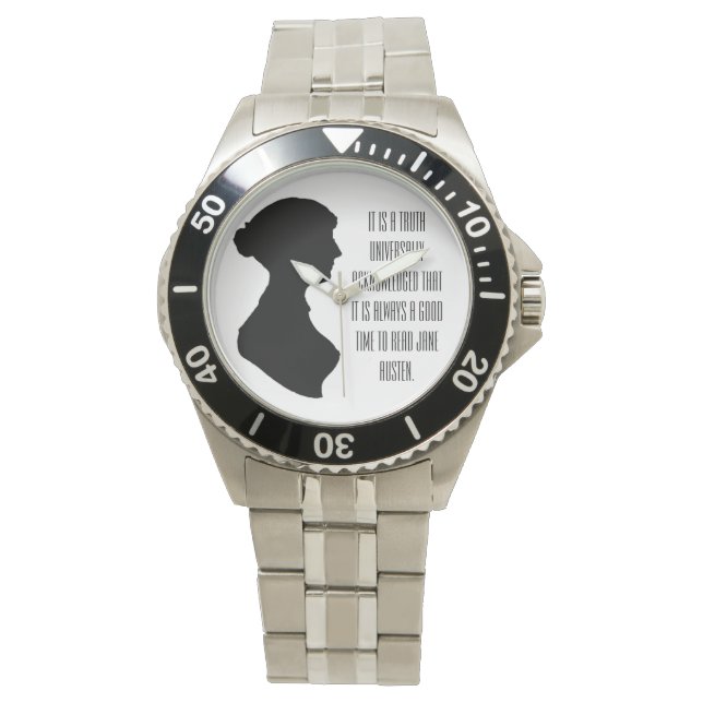 Montre C'est l'heure de lire Jane Austen  (devant)