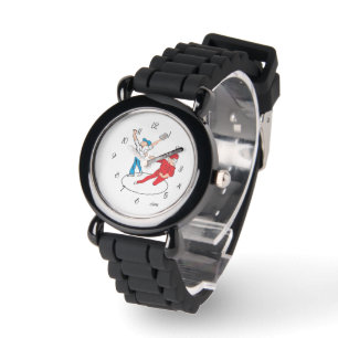 Montre : C'est l'heure du baseball .