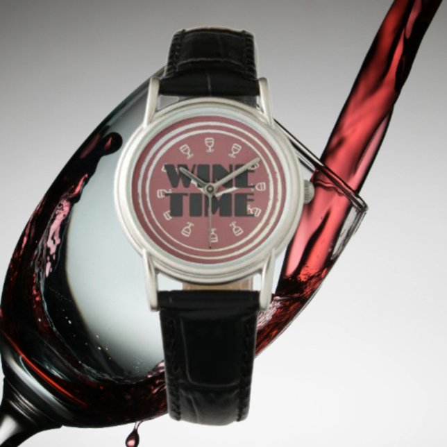 Montre C'est l'heure du vin (Créateur téléchargé)