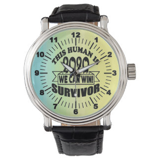 Montre CET HUMAIN EST 2020 SURVIVOR variante noire !