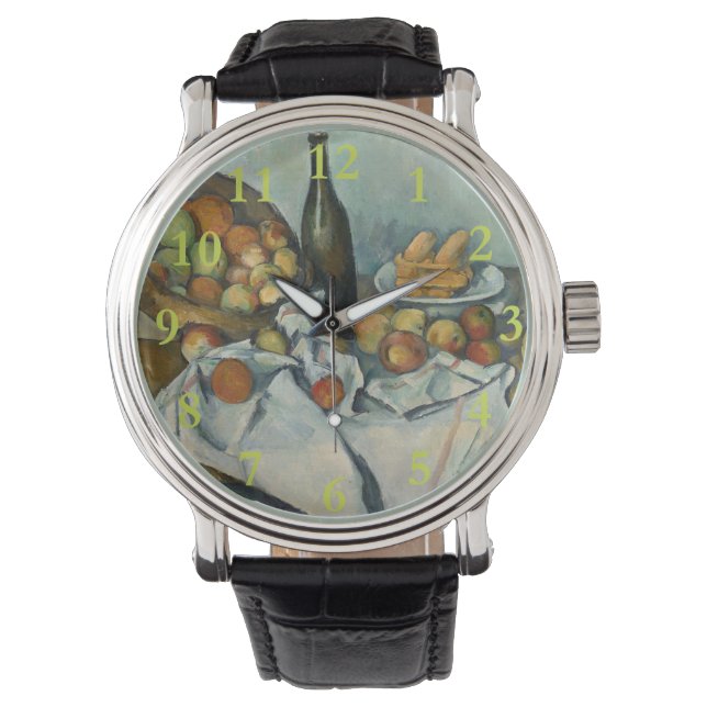 Montre Cezanne Panier Pommes Impressionnisme Art (devant)