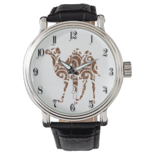 Montre chameau beige