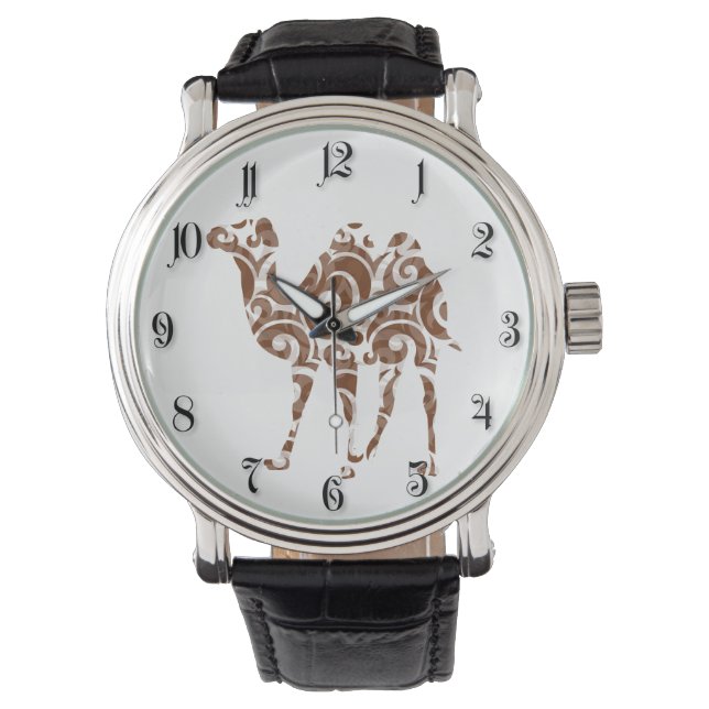 Montre chameau beige (devant)