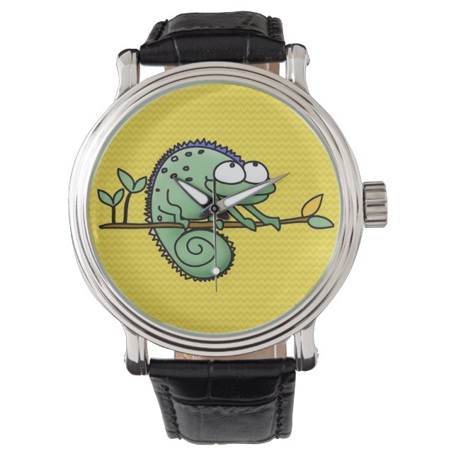 Montre Chameleon Cute Funny (devant)