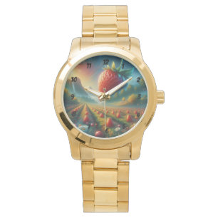 Montre Champ de fraises de rêves