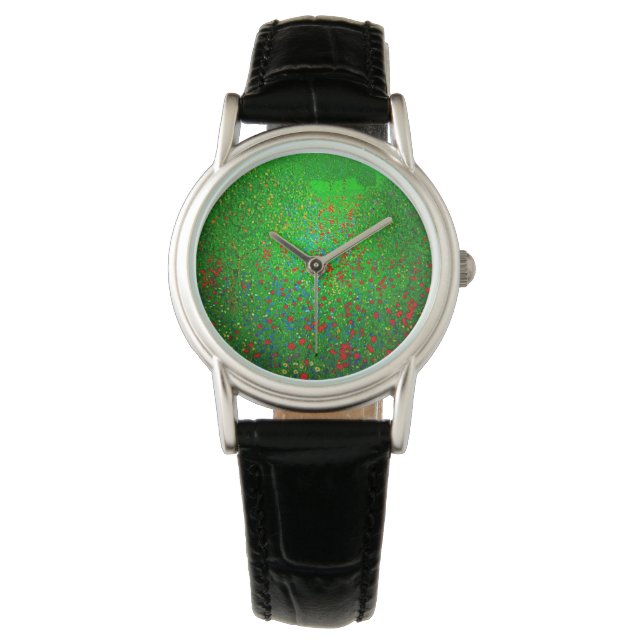 Montre Champ de pavot Gustav Klimt (devant)