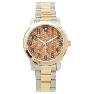 Montre Champ Tulipe orange