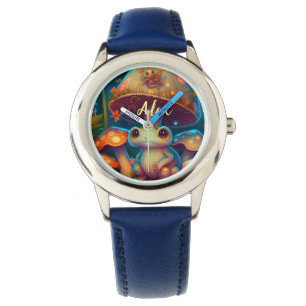 Montre Champignons de grenouille mignon magiques
