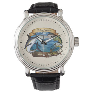 Montre Champion de pêche (personnalisable)