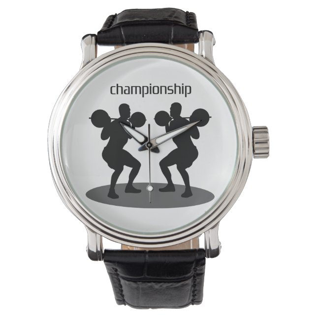 Montre Championnat​, Champions, Silhouette (devant)