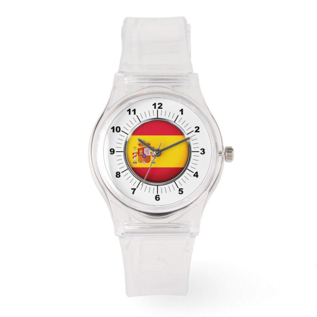 Montre Championnat d'Espagne féminin de soie rose (Recto)