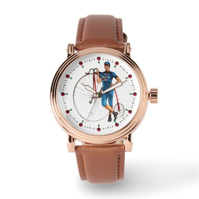 Montre Championnat vintage de vélo (Recto)