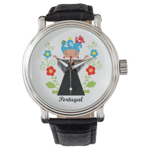 Montre Chanteur et navire portugais