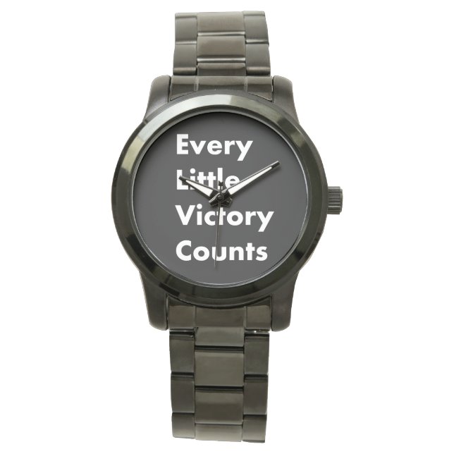 Montre Chaque petite victoire compte (devant)