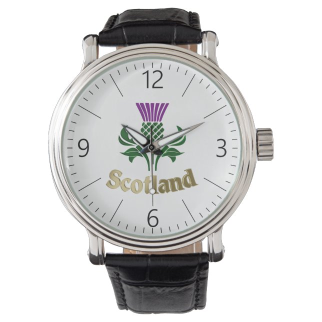 Montre Chardon d'emblème écossais (devant)